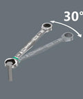 Joker 11 Piece Combination Wrench Set With Holding Jaw Double Hex Design And Limit Stop For Slip Free Grips Czech Made Quality