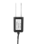 Soil pH Sensor With RS485 0 To 5V 0 To 10V And 4 To 20mA Outputs Epoxy Probe, dual-prong design, IP68 waterproof, close-up view.