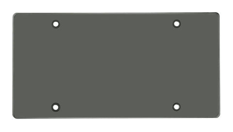 Slim Flat Unbreakable License Plate Covers Set Of 2 With Built To Last All Weather Durability Rust Proof Plastic Ultra Slim Frames