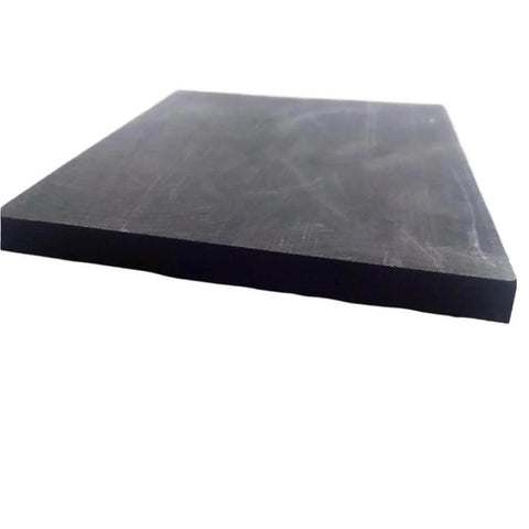 Side view of a graphite sheet from Five Pack Graphite Sheet Plates Pro Grade 150 By 100 By 4 Mm For 3D Print Crucibles Tool Carbon Graphite