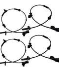 Front Abs Wheel Speed Sensor Plugs Right In Direct Fit For Tesla Model 3 And Model Y 2017 Through 2024 Replaces 104476100E, featuring cables.