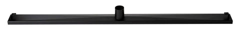 Modern Linear Shower Drain Built Tough With Premium 304 Stainless Steel And A Slick Matte Black Finish. 47 inch linear drain.