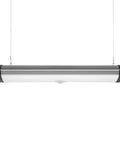 Pro Grade Ultra Bright LED Garage Light With Motion Sensor 5000 Lumens 4000K Cool White Damp Listed 80 Watt