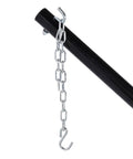 Heavy Duty Steel Hammock Stand For Two Peeps, Portable Outdoor Frame With Hooks And Chains, 15 Ft Hammocks Compatible, 450 Lb Capacity, Black