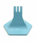 Blue plastic Zipper Jig Tool for Easy Zip Installation Handy Third Hand Slider Guide for Three Four Point Five and Five Zipper Tapes