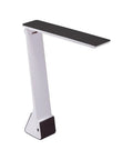 Rechargeable LED Desk Lamp With 3 Color Temperatures, Flip Open Head, Portable Battery Power For On The Go Lighting, Black