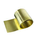 Thin Brass Foil Strip 0.1 Mm Thick, High Purity Brass Sheet For Shielding, Flexible And Fatigue Resistant Metal For Electronics And DIY Projects