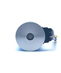 Front view of Beefy 3650 5200KV Sensorless Brushless Motor With 60A ESC And 3.175mm Shaft showing CNC aluminum heatsink detail