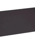 Wood And Leather Boss Desk Pad With Side Rails For Writing, Luxury Leather Blotter, 34 By 20 Inches, Walnut And Black Finish