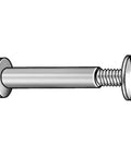 Top Shelf Aluminum Binding Barrel With 8 32 Thread And Sturdy Truss Head Build For Rock Solid Panel Mounting Reliable Electronics Assembly And Garage Workshop Gear Fastening Set detailed view of aluminum binding barrel with threaded body