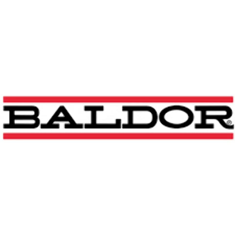 Baldor logo for 0.75 HP AC electric motor 1725 RPM 3-Phase 60 Hz 56C TEFC F1 foot mount VM3542-5 3420M industrial drive