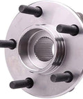 Front view of Two Piece Front Wheel Hub And Bearing Assemblies For 1993 To 2004 Dodge Intrepid Chrysler Concorde And 300M