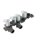 Washing Machine Inlet Solenoid Valve Replacement Kit Direct Fit Easy Install Reliable Water Flow Control For All Wash Cycles Durable Replacement Valve For Worn Or Faulty Units, 4-port valve