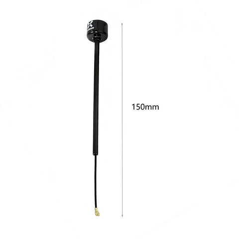 UFL IPEX FPV Lollipop Antenna 4 RHCP 5.8GHz 2.6dBi 165mm Long Range For FPV Quadcopter Racing Drones TX RX, 150mm view