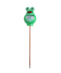 Frog-shaped Soil Moisture Tester Kit For Plants And Lawns, Indoor Outdoor Humidity Meter. Size 275x45 mm, ABS material.