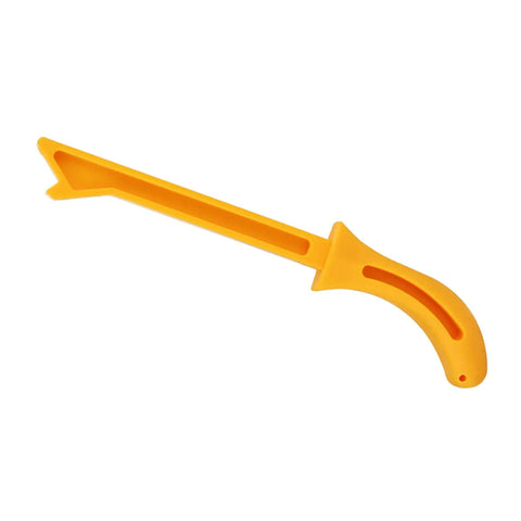 High Visibility Yellow 11 Inch Woodworking Push Stick for Table Saw and Router Tables Ergonomic Grip Safety Tool