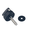 Aluminum 6 Piece Hard Top Bolts With Quick Release Thumb Screws And Built In D Ring Mount For Jeep Wrangler shown with washer