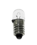 20 Pack Of Premium Quality Epic 12V 3W E10 Warm White Miniature Screw Base Light Bulbs That Handle The Grind For Circuit Testing Equipment Inspection And Socket Replacement Without Breaking A Sweat, close-up of bulb.