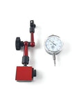 Pro Grade Dial Indicator With Magnetic Holder And Universal Stand for table setup and precision measurement tools.