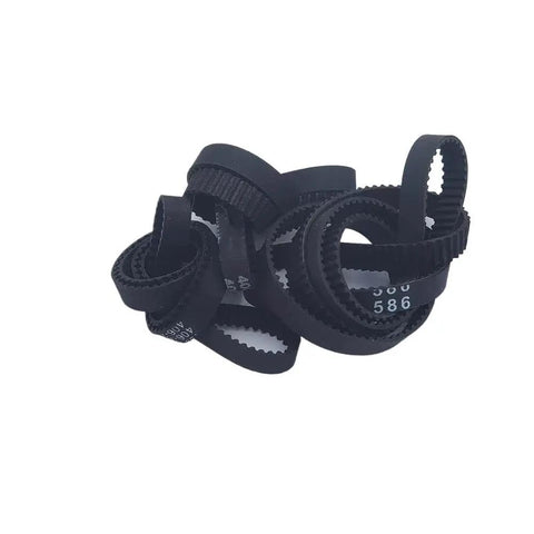 Durable 6mm Wide Timing Belt Set For 2GT Series 1000 To 1434 Teeth Ten Pack High Torque Synchronous Drive Belt Replacement