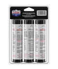 Back view of All Purpose Grease Combo Pack with Red N Tacky 3 oz and two Xtra HD 3 oz tubes for auto and equipment maintenance.