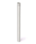 Two Pack 304 Stainless Steel Pipe Nipples With One Quarter Inch NPT Male Threads, 12 Inch Length for DIY plumbing projects