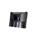 Beefed-Up Piston 16881-21110 Engine Part Compatible With Heavy Construction Equipment And Tractors, Precision Component For Reliable Compression, Long-Lasting Durability, And Smooth Operation In Tough Workloads. Black metal piston for Kubota engine