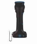 Rear view of 18V Brushless Screw Gun With One Quarter Inch Hex Bit Bare Tool Cordless Drywall Driver Ergonomic Grip.