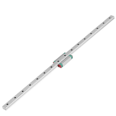 Solid Beef MGN12H Linear Motion Guide Slider And 550mm Compact Metal Rail Kit With Mounting Bracket, showing smooth-gliding rail and bearings.
