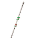 MGN12 Miniature Linear Rail Guide Set 450mm Long By 12mm Wide With Two MGN12B Slide Blocks angled view