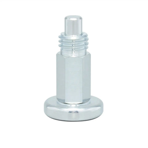 Pro Grade Index Plungers Built Tough With Fast Spring Snap And Clear Ball Detent For Maker Builds And Garage Fixes M8 Machine Screws Heavy Duty Locating Pins One Piece hexagon pin with silver finish and threaded section