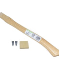 Hickory Replacement Handle For California Framer 18 Inch Straight Or 19 Inch Curved Style Fits VN10300 CF1 And VN10304 CF1HC with wedges