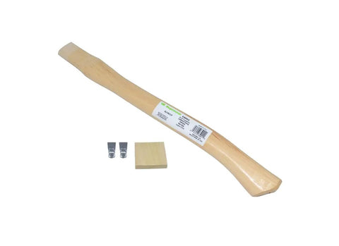 Hickory Replacement Handle For California Framer 18 Inch Straight Or 19 Inch Curved Style Fits VN10300 CF1 And VN10304 CF1HC with wedges