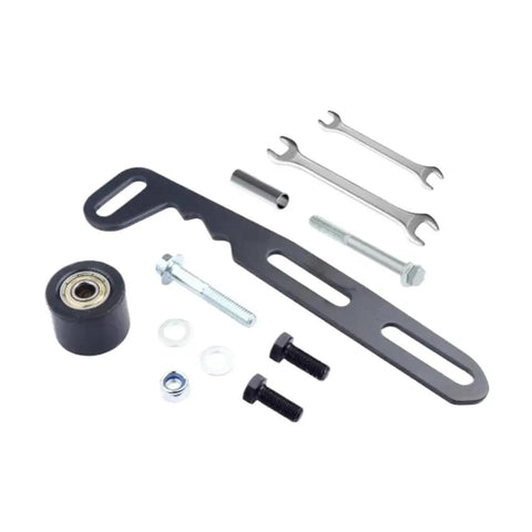 Chain Tensioner For Iron Transmission System Fits 50cc To 125cc Gas Powered Motorcycles And Bikes Keeps Your Chain Tight And Sprocket Aligned Durable Metal Build For A Smooth Ride with assembly tools