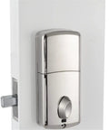 Straight Up Secure Smart Keypad Door Lock With Heavy Duty Single Deadbolt For Lockers And Safes showing rugged zinc alloy design.