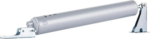 Heavy-Duty Pneumatic Storm Door Closer With Adjustable Damping And Hold Open Feature, Quiet Closing For Out-Swing Aluminum Doors