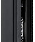 Premium 75 Inch 4K UHD Commercial Digital Signage Led Display side view showing HDMI and USB ports for easy connectivity.