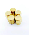6 gold-plated caps from 12 Pack SMA Plug Dust Cap For SMA Female Jack Gold Plated RF Coaxial Connector Protective Cap Guard For Your Coaxial Gear