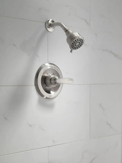 Foundations 13 Series Shower Trim Kit With Single Spray Shower Head Chrome Finish Valve Not Included Ready To Pair With Universal MultiChoice Valve