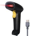 Lightning Fast Handheld USB Barcode Scanner Wired 1D Barcode Reader For Supermarkets And Convenience Stores And Warehouses
