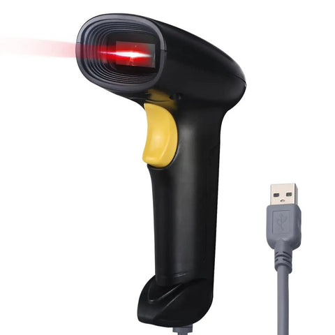 Lightning Fast Handheld USB Barcode Scanner Wired 1D Barcode Reader For Supermarkets And Convenience Stores And Warehouses