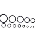 320 Piece Carbon Steel Wave And Crinkle Spring Washer Set M3 Through M31 Compression Type Assortment With Box Includes 13 Models Handy Durable Elastic Washers For Automotive Machinery And DIY Projects, carbon steel wave washers in multiple M sizes