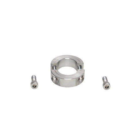 Heavy Duty Five Eighth Inch Bore Double Split Clamp On Shaft Collar Pack Of Four In 304 Stainless Steel One And Five Sixteenths Inch Outer Diameter