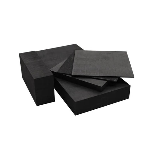 Graphite Block Plate With Smooth Carbon Sheet Pad 6x50x100mm, Thickness From 5mm To 50mm, Built To Withstand Heat, Ultra Tough And Hard