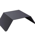 Heavy Duty Aluminum Alloy EV Charger Protective Cover Wall Mounted Weather Shield For Electric Vehicle in black.