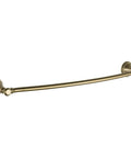 24 Inch Champagne Bronze Towel Rack Wall Mount For Bathroom And Kitchen No Frills Space Saving Towel Bar Keeps Towels Organized And Dry