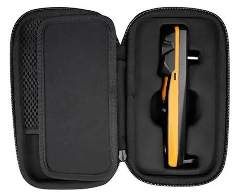 Wireless Thermal Imaging Camera For iPhone And Android With Carrying Pouch And USB C Cable in black case