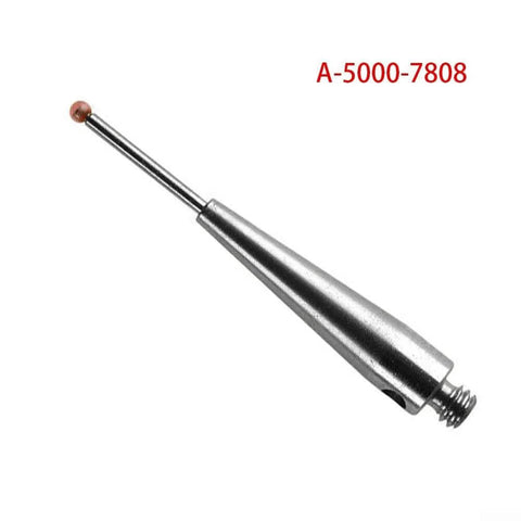 A-5000-7808 CMM touch probe stylus with 1mm ball tip, 20mm length, M2 thread, metal body