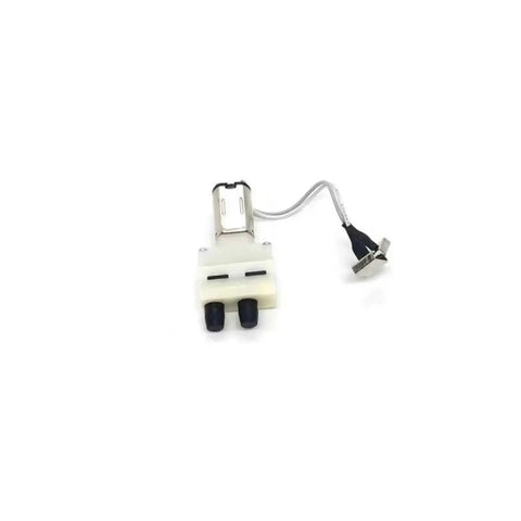 Top Shelf Water Tank Pump Motor For Robot Vacuums Dope Replacement Spare Part Compatible With Roidmi Eve Plus Systems, white motor with two outlets.