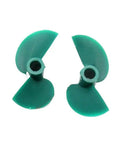1 Pair Replacement Propellers For 951 RC Boat Speedboat Submarine One Color Blades Durable Build Easy Install Plug And Play High Performance Thrust